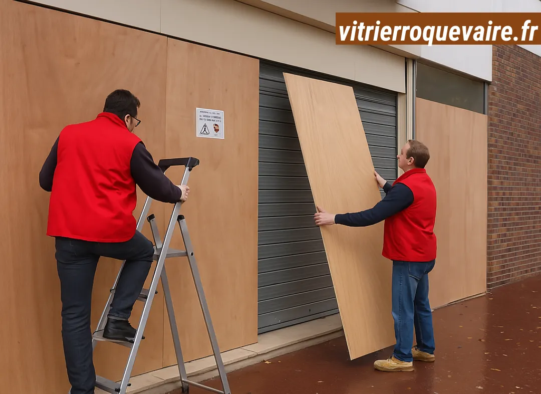 Mise en sécurité fermeture provisoire Roquevaire